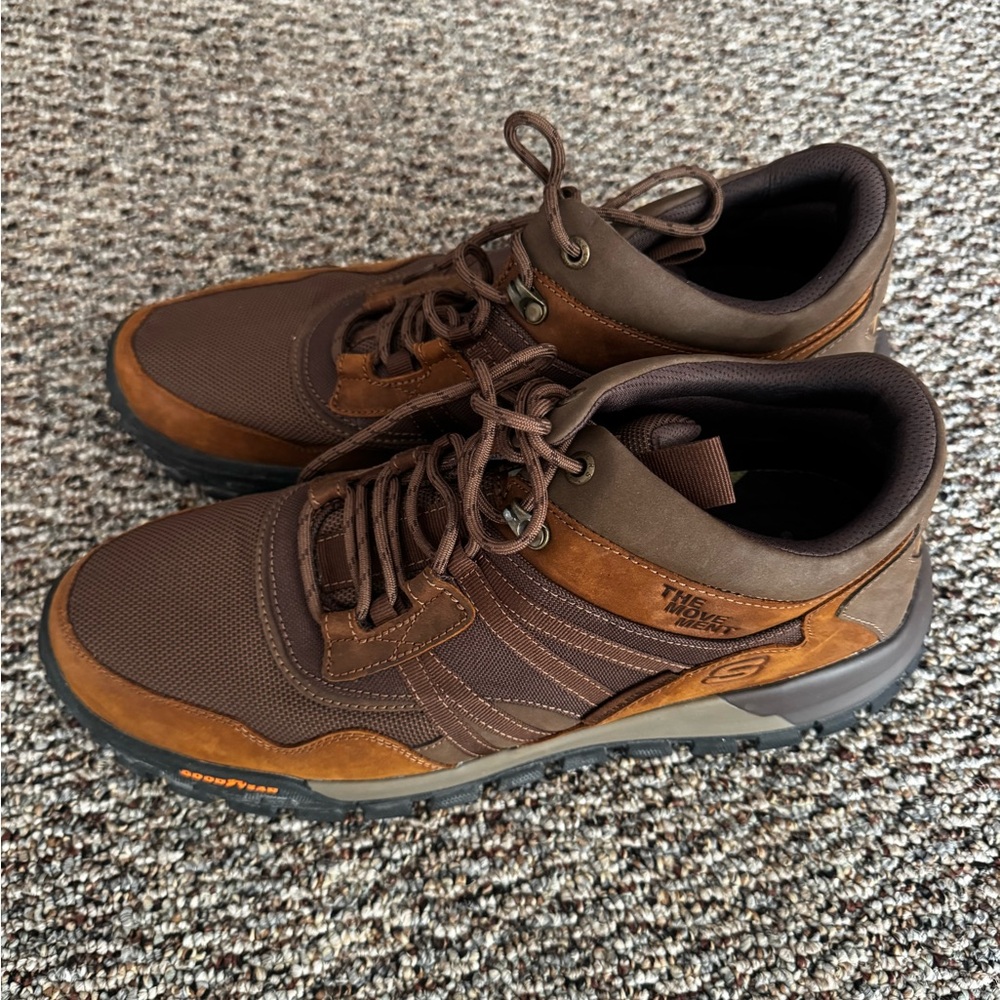 Skechers Men's Chocolate and Caramel Sneakers